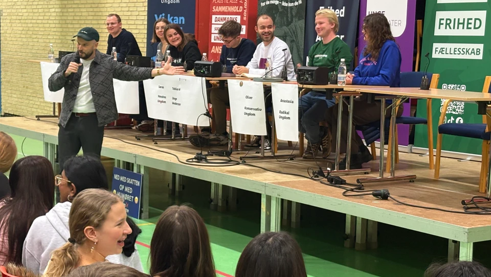 Panel af ungdomspolitikere