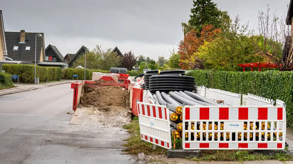 Vejarbejder i forbindelse med fjernvarme