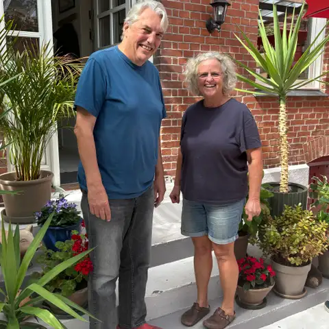 Wolfgang Lohff og Birgit Pfeiffer