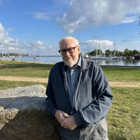 Alex Fran Larsen ved Vallensbæk Strand